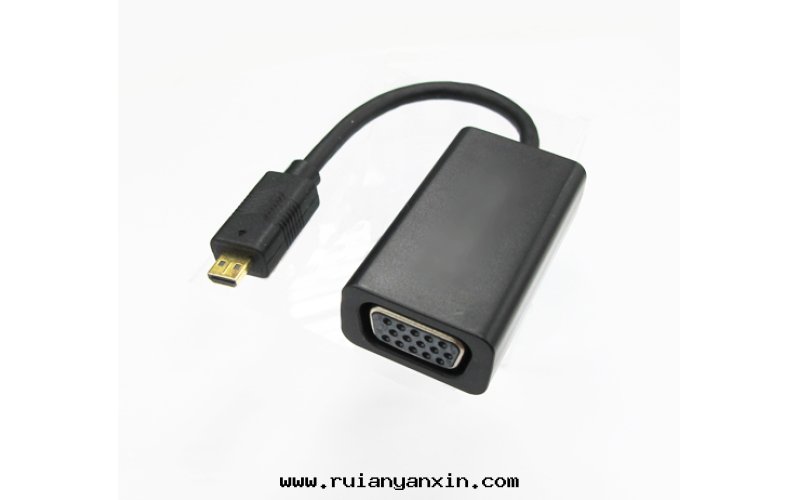 Micro HDMI to VGA Dongle