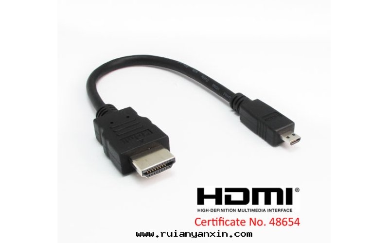 HDMI A to D (micro) cable